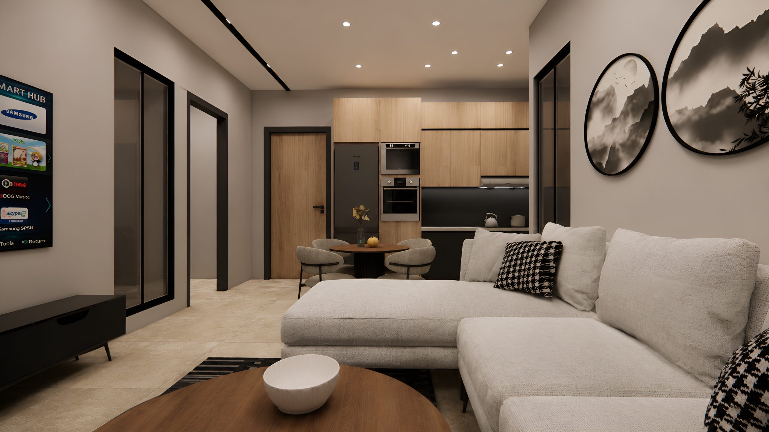 Atrium Hills Interior