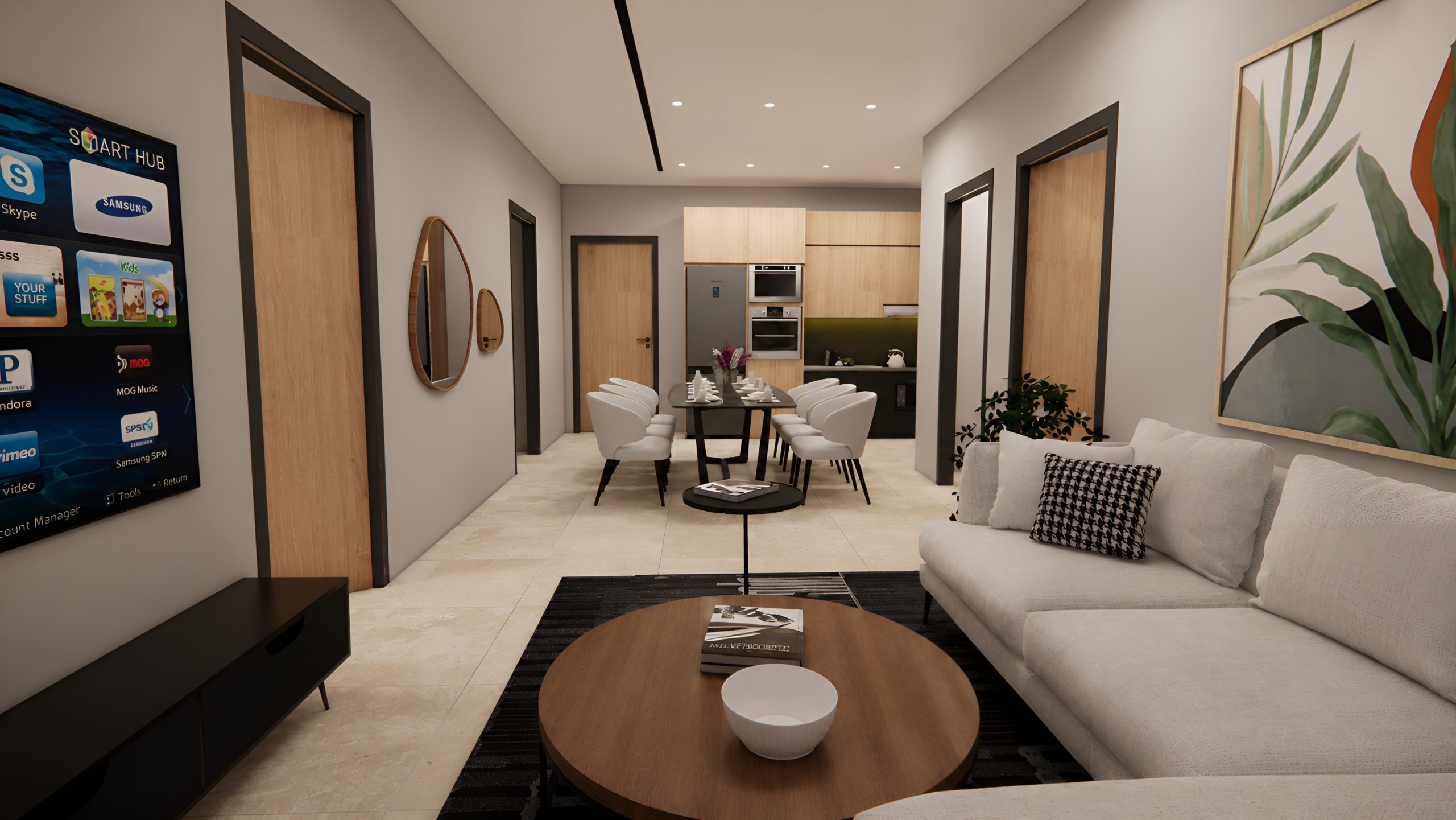 Atrium Hills Interior