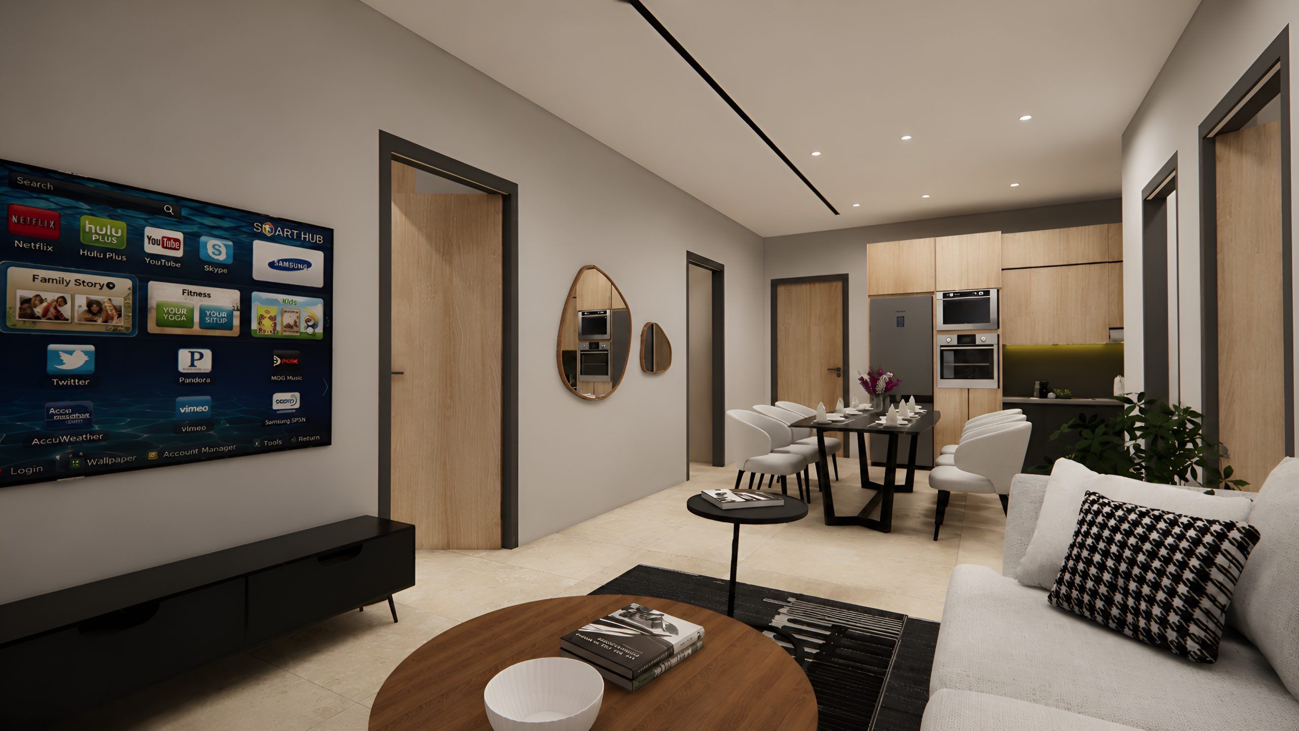 Atrium Hills Interior