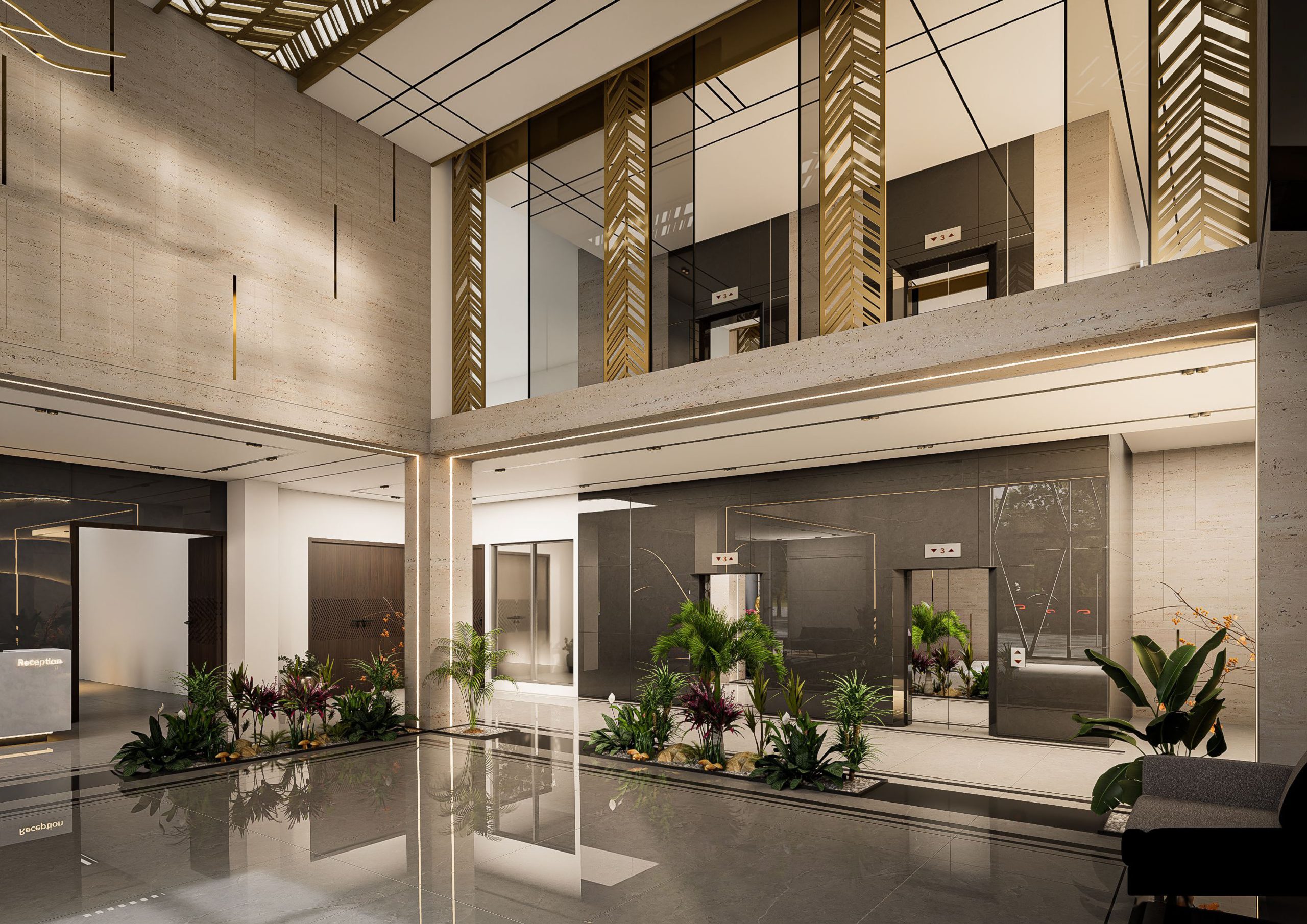 Atrium Hills 1 Bed Signature Interior