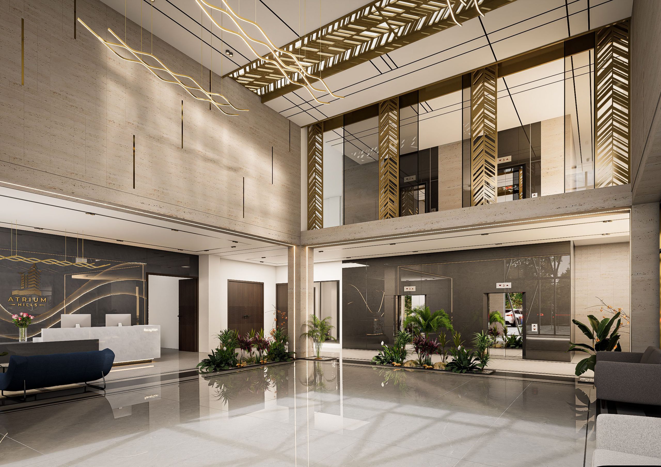 Atrium Hills 1 Bed Signature Interior