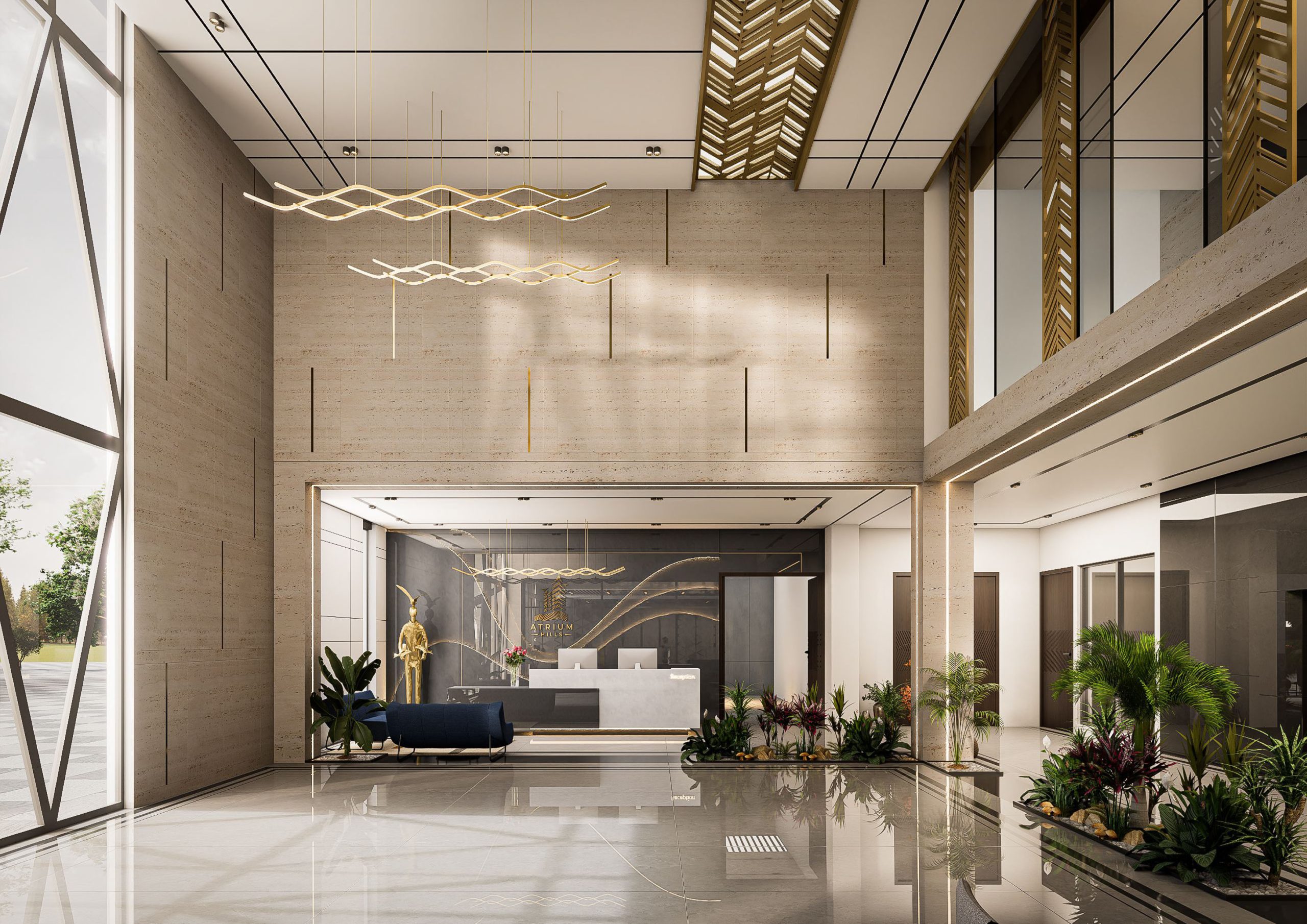Atrium Hills 1 Bed Signature Interior