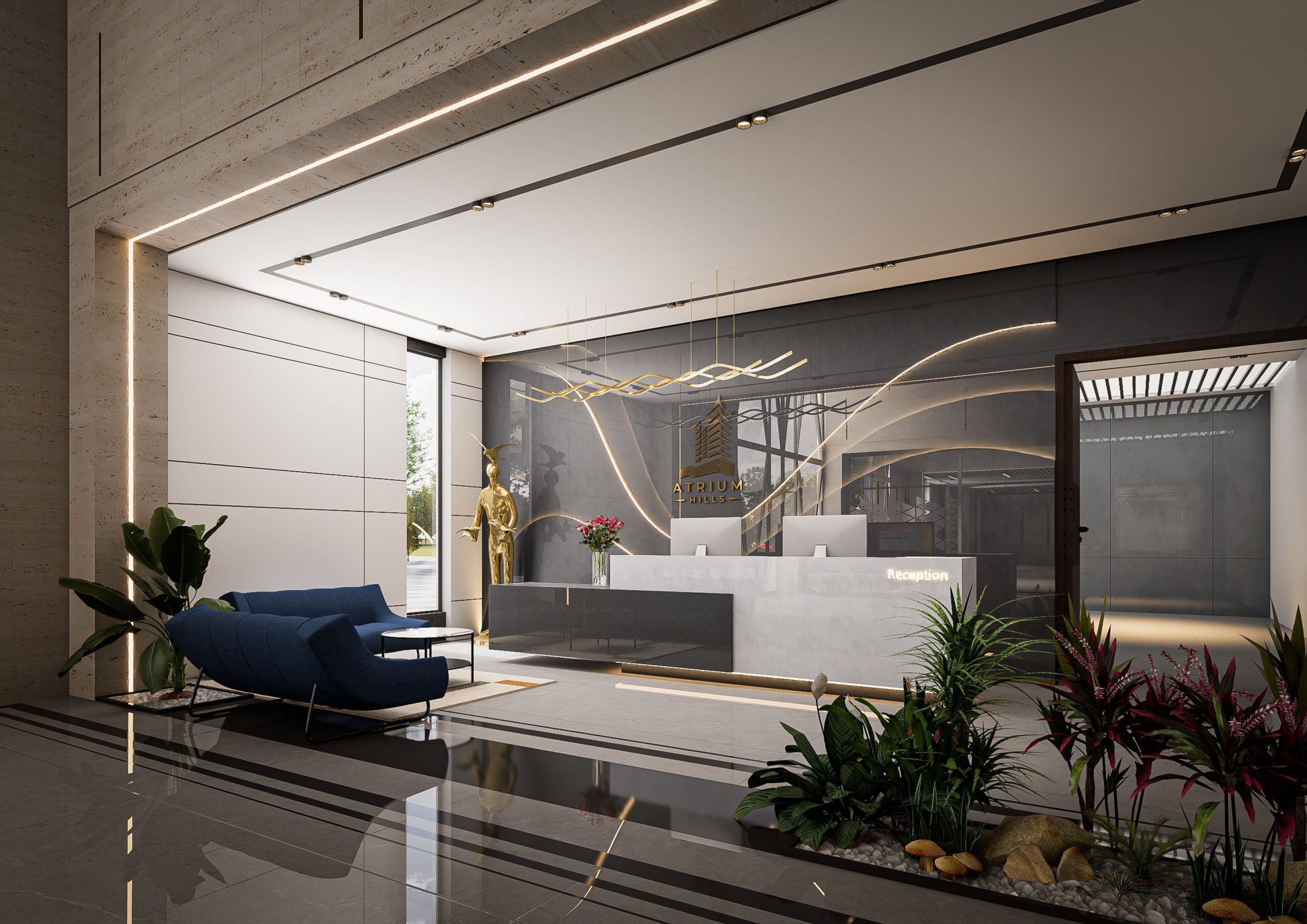 Atrium Hills 1 Bed Signature Interior