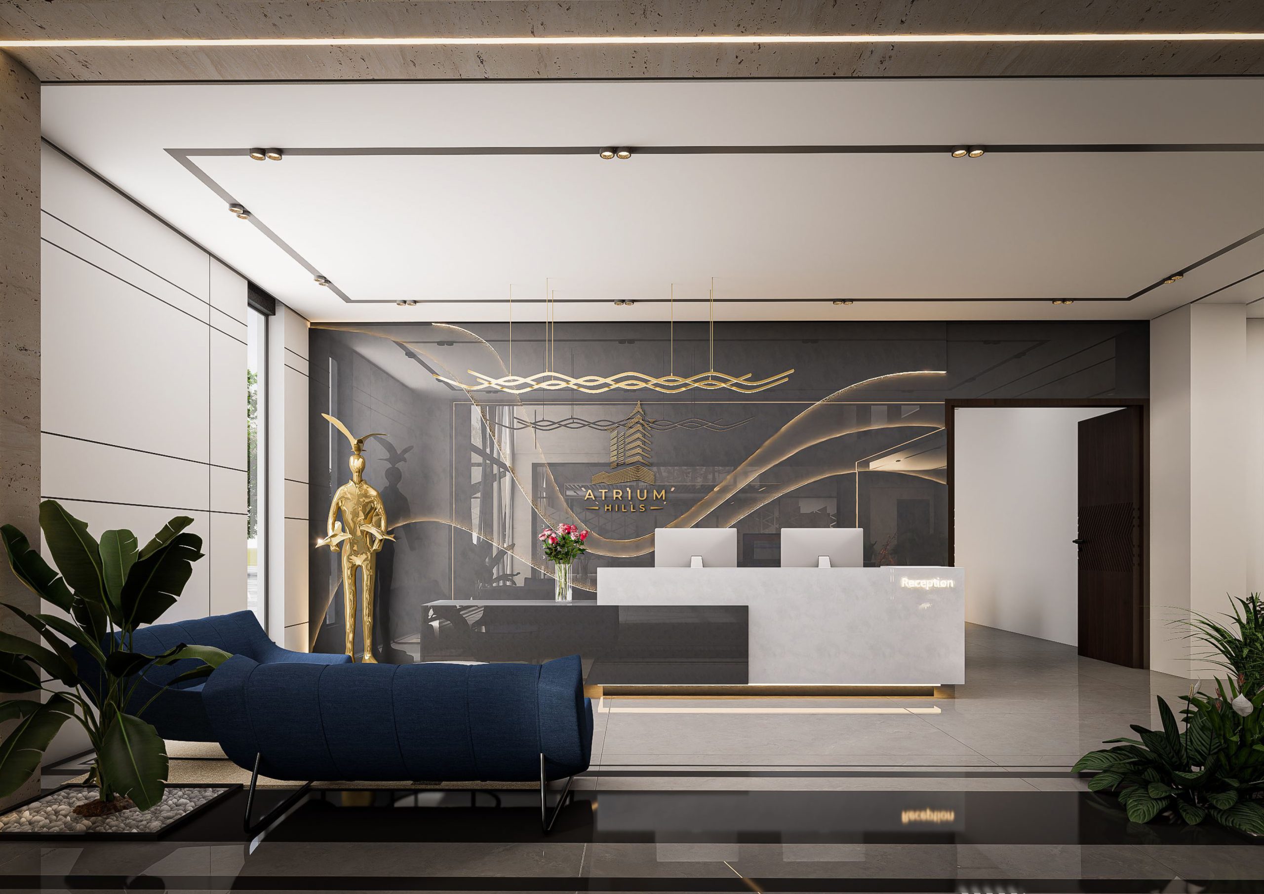 Atrium Hills 1 Bed Signature Interior