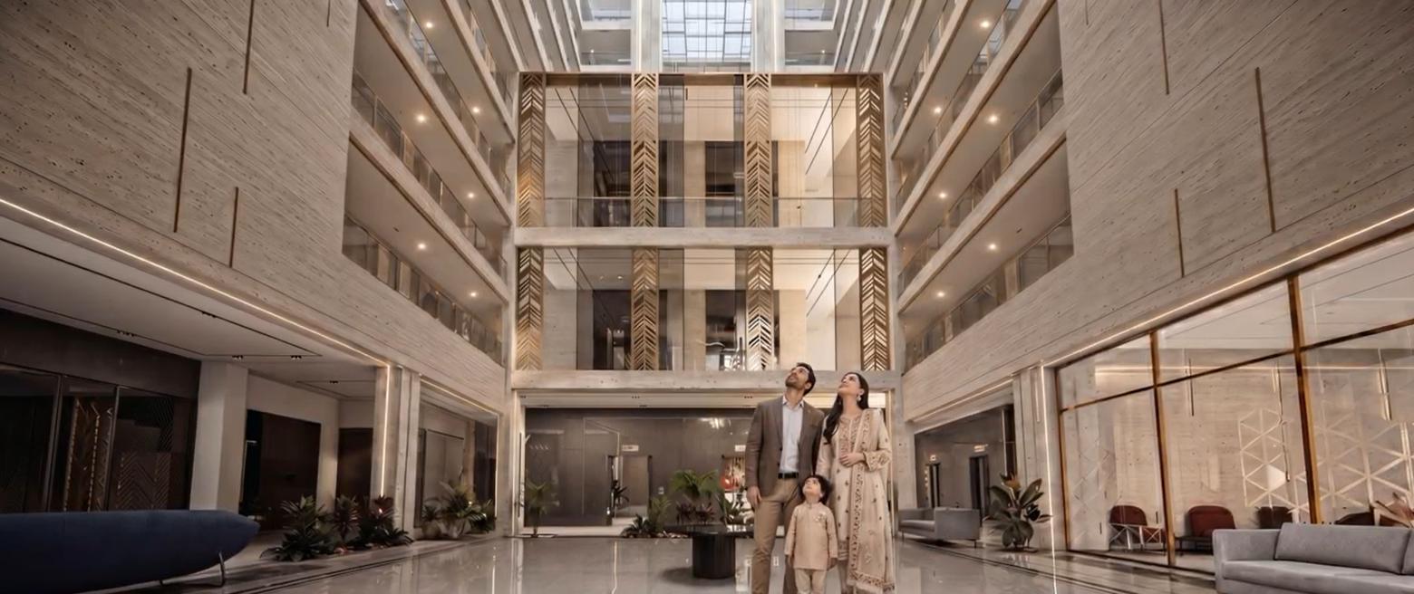 Atrium Hills Interior